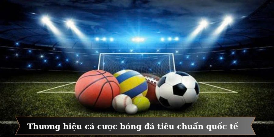 Thương hiệu cá cược bóng đá đạt tiêu chuẩn quốc tế